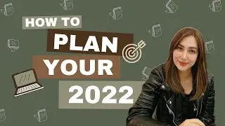 How to Plan your 2022 + setting goals +free trackers!