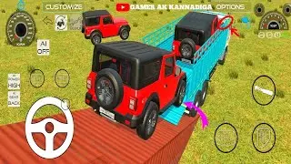 Truck And Thar ni Game 🔥 @GamerAkKannadiga #drawing #gaming #truck #thar 