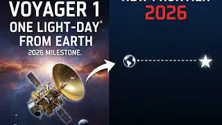 Voyager 1 to Reach One Light-Day from Earth in 2026 | Historic NASA Milestone Explained
