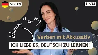 🇩🇪 VERBEN mit AKKUSATIV 😜