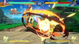 kid buu midscreen double rejump combo