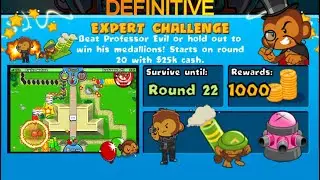 Bloons TD Battles -Professor Evil Challenge in BTD Battles | Week 15 1/2#121