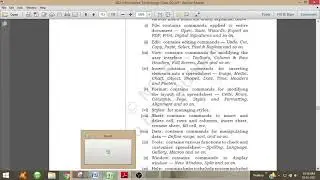 Digital Spread sheet