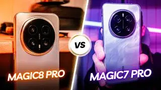 Me CAMBIO, ¿SÍ O NO? 🤔 Honor Magic8 Pro vs Honor Magic7 Pro COMPARATIVA en ESPAÑOL