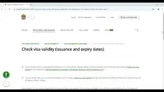 UAE visa validity check ICP and GDRFA #dubaivisa #newvisaruleuae