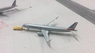 1:400 LAX model airport 7:30am- 8:05am update