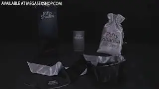 Fifty Shades Of Grey All Mine Deluxe Blindfold | MegaSexShop