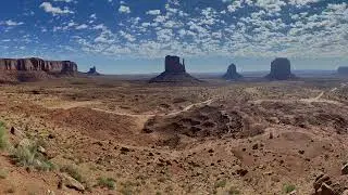 Grand Canyon to Monument Valley - Road Trip - 260miles in 2min