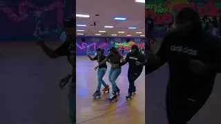 Trains and Trios #rollerskating #jersey #litnation