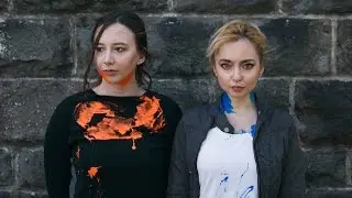 Performing Arts degree - watch students' outdoor performances in Cardiff