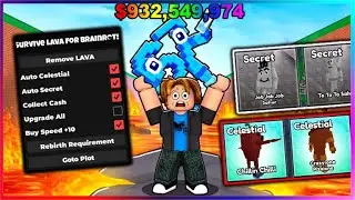 🔥 Survive LAVA for Brainrots Script - Auto Celesial, Secret