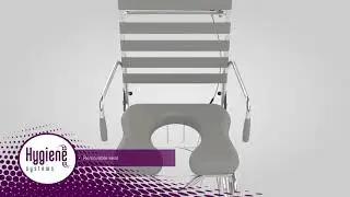 JUVO TILT-IN-SPACE SHOWER COMMODE