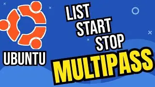 Multipass comandos list - start -stop