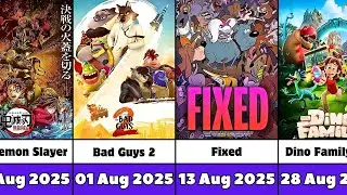 Upcoming Animated Movies In August 2025