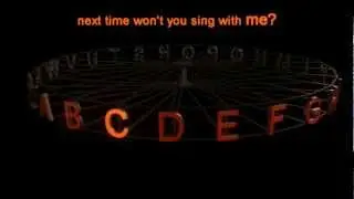 Alphabet Song, ABC Song (Karaoke Version) High Definition (HD)