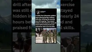 In 2020, five Lithuanian soldiers went missing during a military