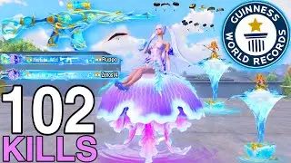 102 KILLS!🥶I PLAYED with ALL GLACIER and MARMORIS X-SUIT😍SAMSUNG,A7,A8,J5,J6,J7,J2,J3,XS,A3,A4,A5,A6