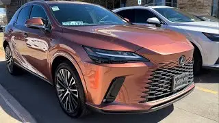 Lexus RX 350h PREMIUM+ и стандартный RX 350&hellip; Цвет Copper Crest!