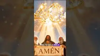 el SIGNIFICADO del N&Uacute;MERO 40 en la B&Iacute;BLIA 📜😲 #biblia #moises #jesusdenasaret #elarcadeno&eacute;