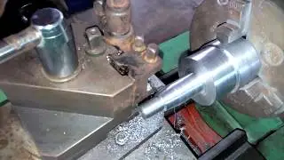 Taper turning by compound rest slide.#ujjawal bhowmick