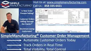 Order Management Software for Small Business | SimpleManufacturing ERP