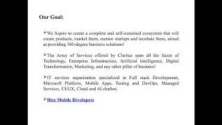 Hire Mobile Developers | Claritaz TechLabs | Master Theme Music | Software Development Company 5 Tip
