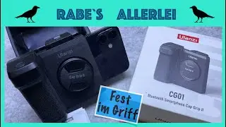 Ulanzi CG01 Bluetooth Smartphone Cap Grip II - Griffst&uuml;ck f&uuml;r das Smartphone mit Kamera Ausl&ouml;ser