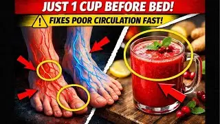 Over 50? Drink These 5 Beverages to Wake Up Leg Circulation