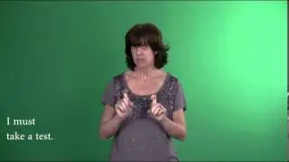 Sign Language - Level 1: Use of Modals (Must, Should, Can, Will)