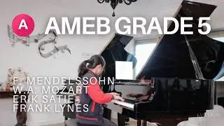 Honours (A) AMEB Grade 5 Piano for Leisure Repertoire Exam | Khue