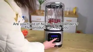 Honeyson HS-8003 Professional Blender with Shield Quiet Sound Enclosure
