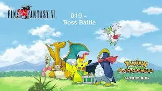Pokemon Mystery Dungeon. Explorers of Sky - 019 Boss Battle (Final Fantasy VI Soundfont)