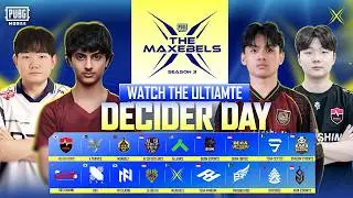 NOBAR PUBGM THE MAXEBELS INVITATIONAL S3 | GF DECIDER - DAY | Ft. #AE #4T #DRX #NS #BOOM #VOIN #DRS