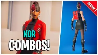 *NEW* KOR Set Combos in Fortnite (Chapter 2 Season 8 Battlepass)