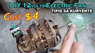 Powering Your Fan with 12 volts DC Conversion (Tagalog DIY) Step-by-Step Fan Tutorial sa Pag-convert