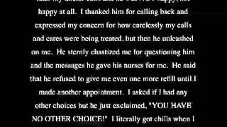 I Got Fired By My Doctor (this is what happens when you question your doc)