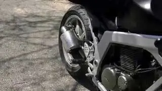 custom exhaust 04 Hyosung gt250 comet