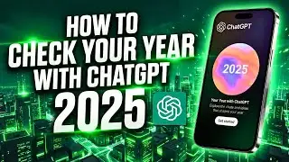 How to Check Your Year with ChatGPT | See ChatGPT Recap 2025