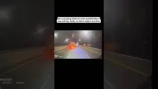 Audi RS5 300KMH Crash #Briq50 #Swimteam #crash