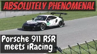 First Drive of the iRacing Porsche 911 RSR in VR
