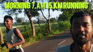 Morning 7am  16km. Running practice T A army#bsf #paramilitary #cisf #odishapolice 