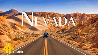 Nevada 4K | Stunning Untouched Landscapes & Cinematic Relaxation with Calming Music