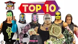 TOP 10 JEFF HARDY WRESTLING ACTION FIGURES OF ALL TIME! WWE / TNA / AEW RANKING VIDEO!