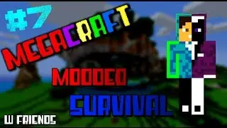 Minecraft MegaCraft Modded Survival #7 BUILDCRAFT PIPES! w/xMDK