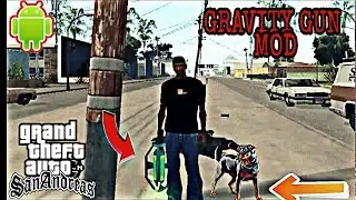 Gravity Gun Mod For Gta Sa Android || Hindi || Sahara Mod