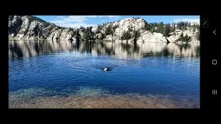 Hiking Mono Village to Peeler Lk Barney Lake Trail Bridgeport, CA