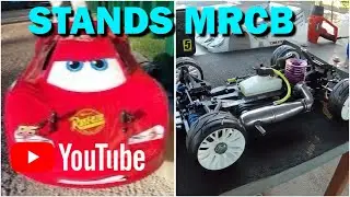 ✅STANDS MRCB SESSION LOISIR - BMT 016 GT - MINI KART GK 200 TEAM SAXO - PAN CAR 1/10 4x4 PISTE BRUSH