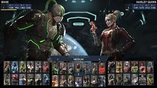 Injustice 2 Bane VS Harley Quinn