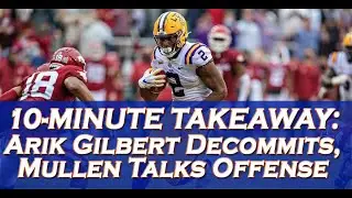 Former 5-star Arik Gilbert decommits from Florida, Dan Mullen talks building offense this spring