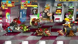 Visiting the arcade in Jitsu Squad (Nintendo Switch)
